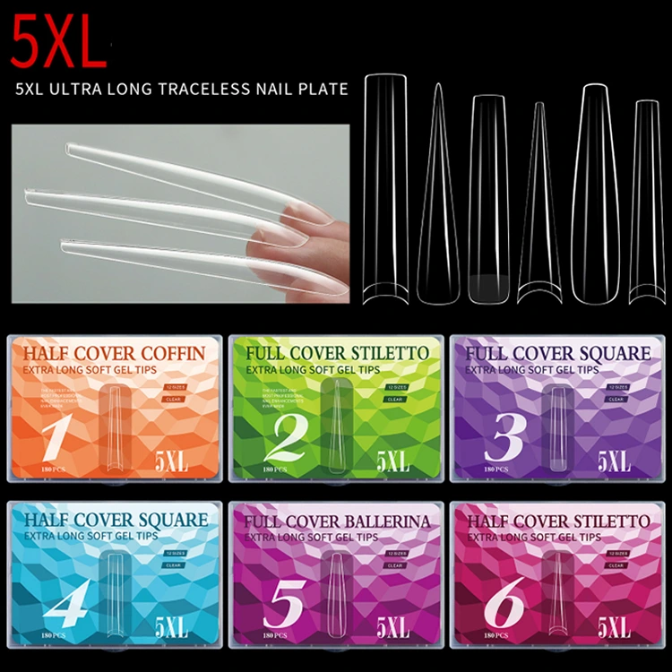 5xl ultra pikkade küünte näpunäited