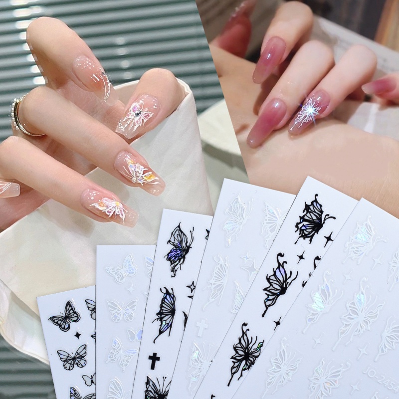 Butterfly Nail Art kleebised