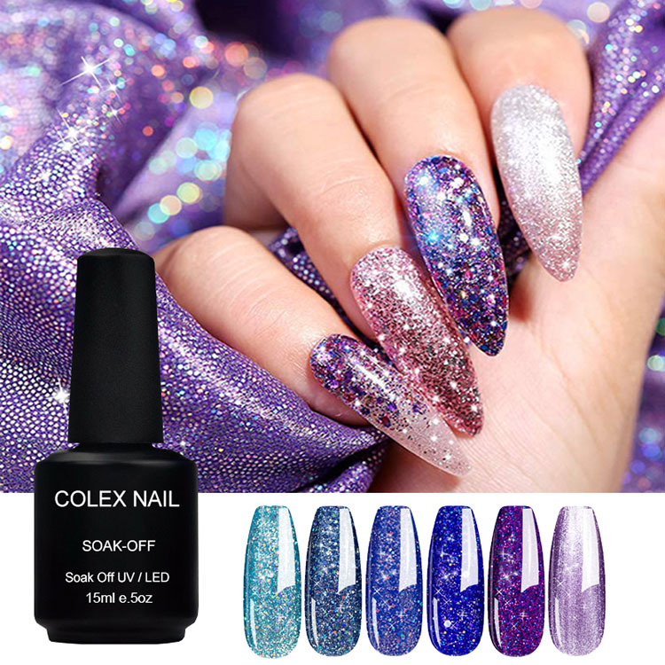 Turske glitter geellakk